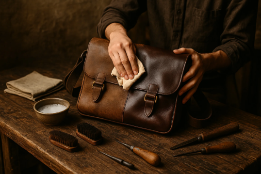 Caring for Your Leather Shoulder Bag: Maintenance Tips That Extend Its Life